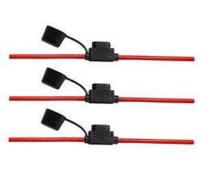 Offgridtec vk3-001386 Porte-fusibles à plat Rouge