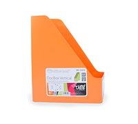 Office Box - Dossier suspendu en polypropylène ECO très résistant - Porte-revues vertical Vital Colors - Orange - 31 x 26 x 10,5 cm