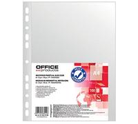 OFFICE PRODUCTS 21142115-90 Porte-documents en film polypropylène doux et lisse de 30 µm d'épaisseur. Lot de 100.