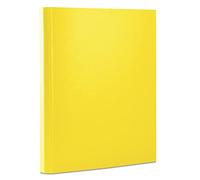 Classeur De Bureau - Produits De Bureau - A4 - Velcro - Carton - Jaune