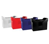 Office Products 7421001-13 Mini archiwum Danube, plastikowe, szare Danube Dossier suspendu suspendu Box/, plastique, gris