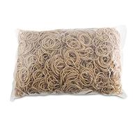 OFFICE PRODUCTS Bande en Caoutchouc - Diamètre 30 mm, Couleur Naturel/Beige, Poids 1000 g (1 kg) - Anneaux Élastiques pour la Maison et le Bureau