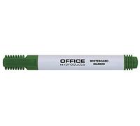 OFFICE PRODUCTS Marqueur pour tableau blanc Basic/Pointe ogive de 1 à 3 mm/Vert/effaçable à sec/Encre non toxique à base d'alcool sans xylène ni toluène