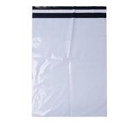 OFFICE PRODUCTS Sacs d'expédition en plastique de marchandises / 50 pièces/en film LDPE/Sacs d'expédition opaques / 55 x 75 x 5 cm/Couleur : blanc