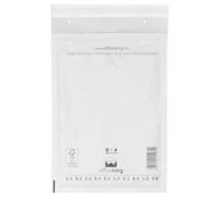 officeking Lot de 100 enveloppes à bulles - D4 - Blanc - 200 x 275 mm - DIN B5 C5+ - Avec coussins d'air - Enveloppes rembourrées