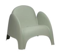 OFFICEPRO SEATING Elphi Fauteuil de Jardin Monobloc Empilable - Vert