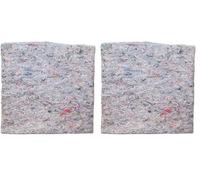 OFFICER PRODUCTS 22035421-10 Serviette de Sol 60% Coton 60 x 70 cm Couleur : Gris Utilisation Universelle et réutilisable | Super Absorbant et très résistant | Convient pour Tous Les sols (Lot de 2)