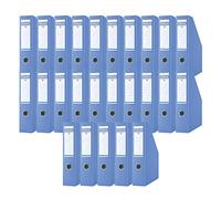 OFFICER PRODUCTS Donau 3949001PL-10 Lot de 25 boîtes de rangement en carton Vert jusqu'à 750 feuilles Pour le bureau, l'école et la maison pour ranger des documents au format A4