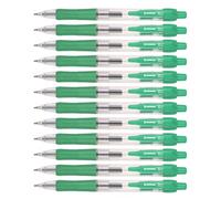 OFFICER PRODUCTS DONAU Classic Lot de 12 stylos à bille rétractables à encre gel à pression Vert