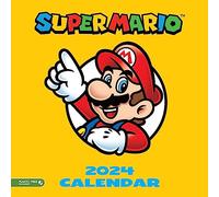 Official Super Mario 2024 Square Wall Calendar