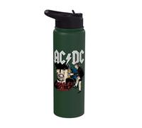 Officiel AC/DC Angus Problem Child Graphic Rock and Roll Stainless Steel Insulated Water Bottle