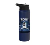 Officiel AC/DC Ball Breaker Stage Lightning Iconic Rock band Stainless Steel Insulated Water Bottle