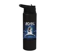 Officiel AC/DC Ball Breaker Stage Lightning Iconic Rock band Stainless Steel Insulated Water Bottle