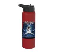 Officiel AC/DC Ball Breaker Stage Lightning Iconic Rock band Stainless Steel Insulated Water Bottle