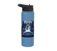 Officiel AC/DC Ball Breaker Stage Lightning Iconic Rock band Stainless Steel Insulated Water Bottle