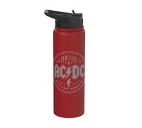 Officiel AC/DC Groupe Rock N Roll Damnation Musique Stainless Steel Insulated Water Bottle