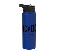 Officiel AC/DC Logo Est 1973 Stainless Steel Insulated Water Bottle