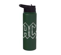 Officiel AC/DC Logo Jagged Noir Musique Rock Stainless Steel Insulated Water Bottle