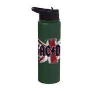 Officiel AC/DC Rock or Bust London Union Jack Stainless Steel Insulated Water Bottle