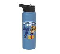 Officiel Paw Patrol Chase Birthday Boy Age 7 Stainless Steel Insulated Water Bottle