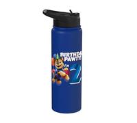 Officiel Paw Patrol Chase Birthday Party I'm 2 Stainless Steel Insulated Water Bottle