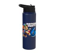 Officiel Paw Patrol Chase Birthday Party I'm 6 Stainless Steel Insulated Water Bottle