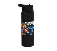 Officiel Paw Patrol Chase Birthday Party I'm 7 Stainless Steel Insulated Water Bottle