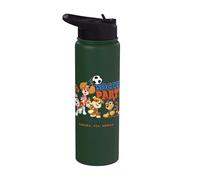 Officiel Paw Patrol Happy Football Party Team Soccer Stainless Steel Insulated Water Bottle