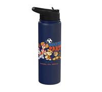 Officiel Paw Patrol Happy Football Party Team Soccer Stainless Steel Insulated Water Bottle
