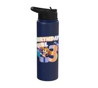 Officiel Paw Patrol Skye Birthday Girl Age 3 Stainless Steel Insulated Water Bottle