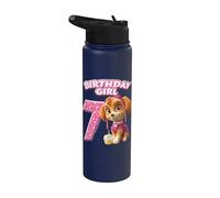 Officiel Paw Patrol Skye Birthday Girl Age 7 Stainless Steel Insulated Water Bottle