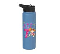 Officiel Paw Patrol Skye Jumping Birthday Girl Age 7 Stainless Steel Insulated Water Bottle
