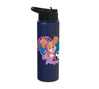 Officiel Paw Patrol Skye Soccer The Big Game Team Player Stainless Steel Insulated Water Bottle