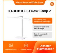 Xiaomi Lampe de table intelligente Desk Lamp 2 – Température de couleur 2700 K à 5100 K