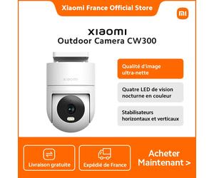 [Officiel] Xiaomi Outdoor Camera CW300 | Qualité d'image ultra-nette, Quatre LED de vision nocturne en couleur