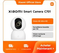 [Officiel] Xiaomi Smart Camera C701 | Vision 4K Ultra-HD, Surveillance boostée par l'IA, Détection et suivi des personnes avec alerte sonore