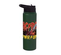 Officiell AC/DC Rock Music Band PWRUP Stage Lights Stainless Steel Insulated Water Bottle