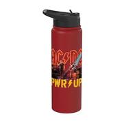 Officiell AC/DC Rock Music Band PWRUP Stage Lights Stainless Steel Insulated Water Bottle