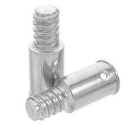 OFFIGAM Adaptateur à Embout Fileté Pack en Alliage D'aluminium Argenté Installation Facile pour Manche de Balai et Vadrouille Compatible avec Perches Télescopiques, Nettoyage Domestique