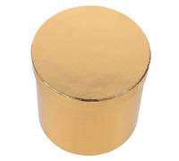 OFFIGAM Boîte Ronde pour Arrangements Floraux en Carton, Petite Jardinière Couvercle, Coffret Mini pour Emballage Présent et Décorations de Réception