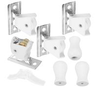 OFFIGAM Lot de Pièces de Stores, Bouton de Cordon de Rideau Enrouleur, Métal et Bois, Installation Facile, Structure Robuste, pour Salons et Bureaux