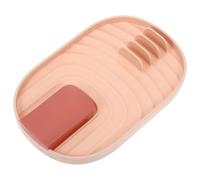 OFFIGAM Support de Couvercle Pliable Repose-cuillère Intégré en PP Rangement Facile et Design Compact pour Ustensiles Cuisine