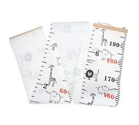 OFFIGAM Toise Murale Mesure Hauteur Garçon Et Filles 20x200 Cm Toile Décorative Tableau De Croissance Mural Chambre Garçon Et Filles Suivi Développement Bébé