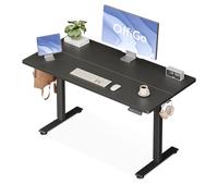 OffiGo Bureau Assis Debout électrique, 120cm Bureau Electrique, Noir | Ergonomiqu Table avec 3 Fonction Mémoire, Standing Desk pour la Chambre et Le Travail, Bureau Reglable en Hauteur électrique