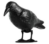 OFFO Corbeau Anti-Pigeon,Effaroucheur Pigeons,Pour les balcon,toit,jardin,Corbeau,Anti pigeons pour balcon,Effaroucheur Oiseaux,Empêcher les oiseaux de déranger,Fabriqué en PE de haute qualité,1 Pièce