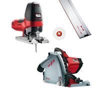 OFFRE Mafell : kit menuisier (scie sauteuse de précision P1 cc et scie plongeante MT 55 cc avec rail) | 917602A