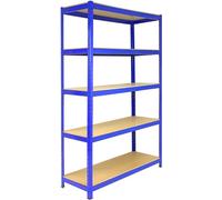 Offre spéciale Monster Racking : lot de 5 étagères T-Rax - Étagères haute performance, étagères pour charges lourdes, étagères de stockage, étagères de garage, étagères en acier, étagères industrielle