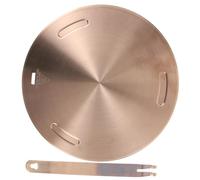 OFFSCH 1 Set Plaque D'adaptation pour Plaque à Induction Diffuseur de Chaleur pour Cuisinière à Gaz en Acier Inoxydable et Alliage D'aluminium Multi-usages Cuisine