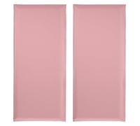 OFFSCH 2pièces Panneaux Muraux Rembourrés Antichoc Autocollants Amovibles pour Chambre Garçon Fille Protection Douce Rose pour Salle de Jeux et Tête de Lit