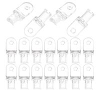 OFFSCH Accessoires De Crochets De Baguette Aveugle 20 Pièces en PP pour Stores Et Rideaux À Inclinaison Et Ouverture Usage Domestique